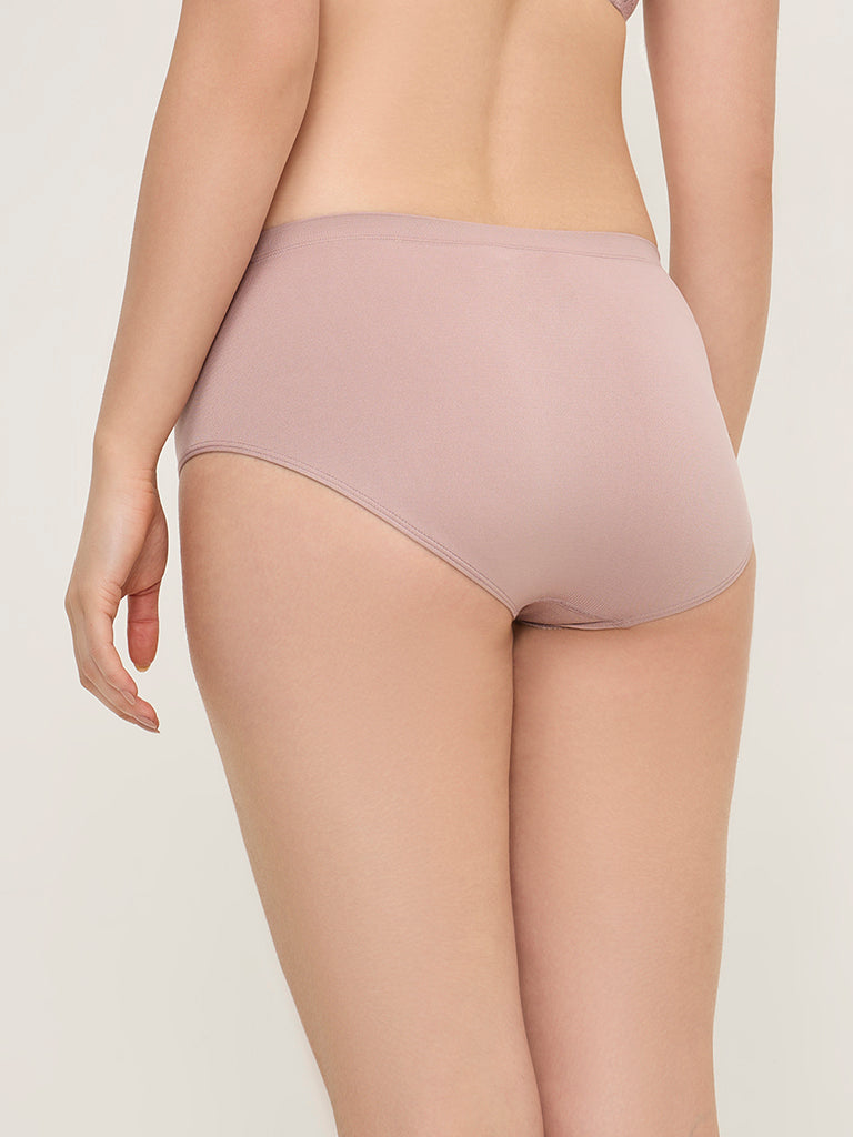 Wunderlove Mauve Seam Free Full Brief