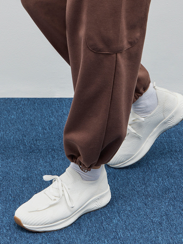 Studiofit Brown High-Rise Joggers