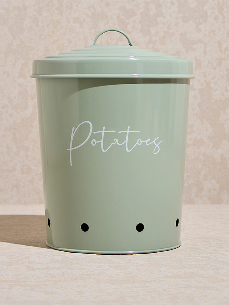 Westside Home Mint Potato Container