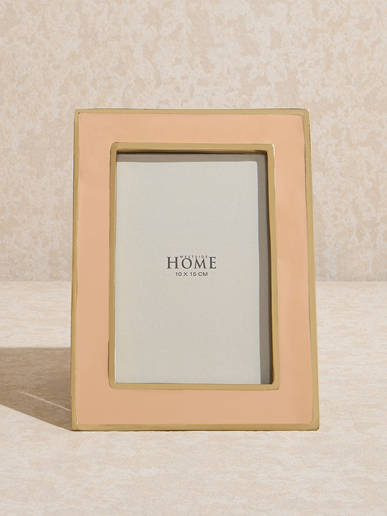 Westside Home Peach Resin Photo Frame