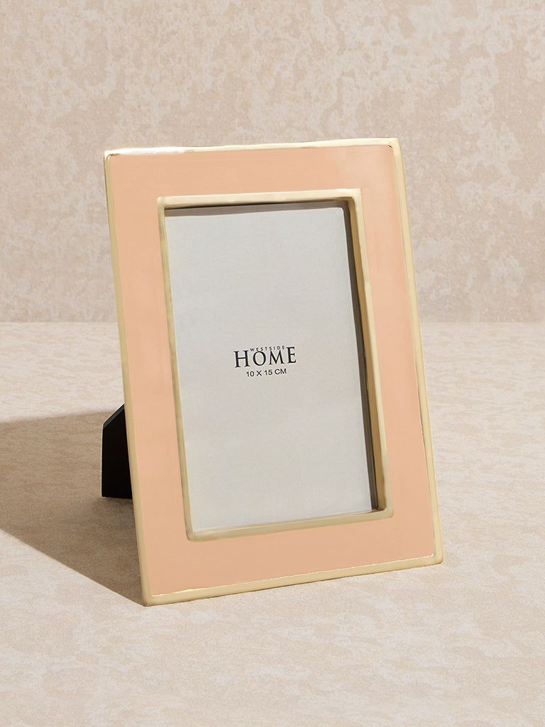 Westside Home Peach Resin Photo Frame