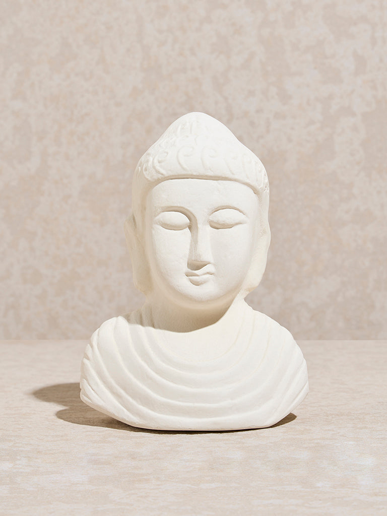 Westside Home Off-White Buddha Decorative Object