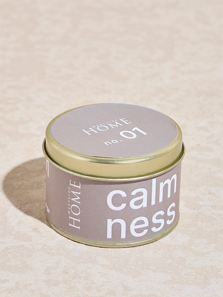 Westside Home Grey Calmness Spa Fragrance Tin Candle