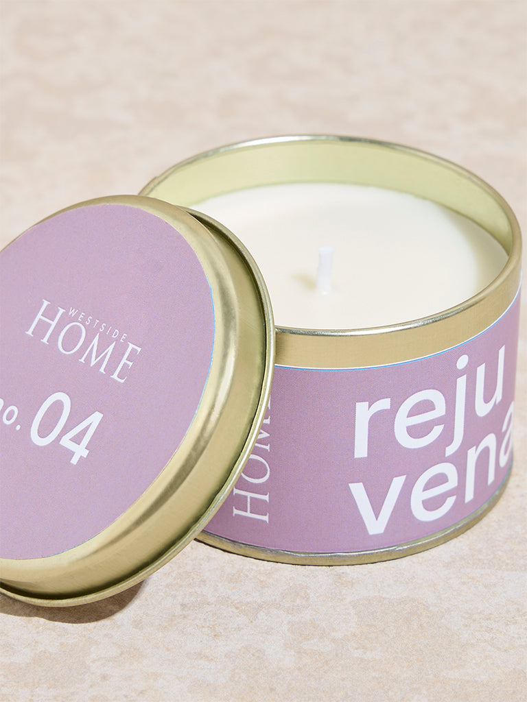 Westside Home Lilac Rejuvenate Spa Fragrance Tin Candle