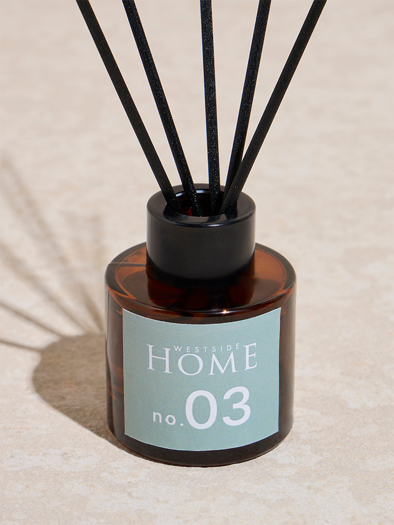 Westside Home Aqua Tranquillity Spa Fragrance Diffuser with Five Reed Sticks