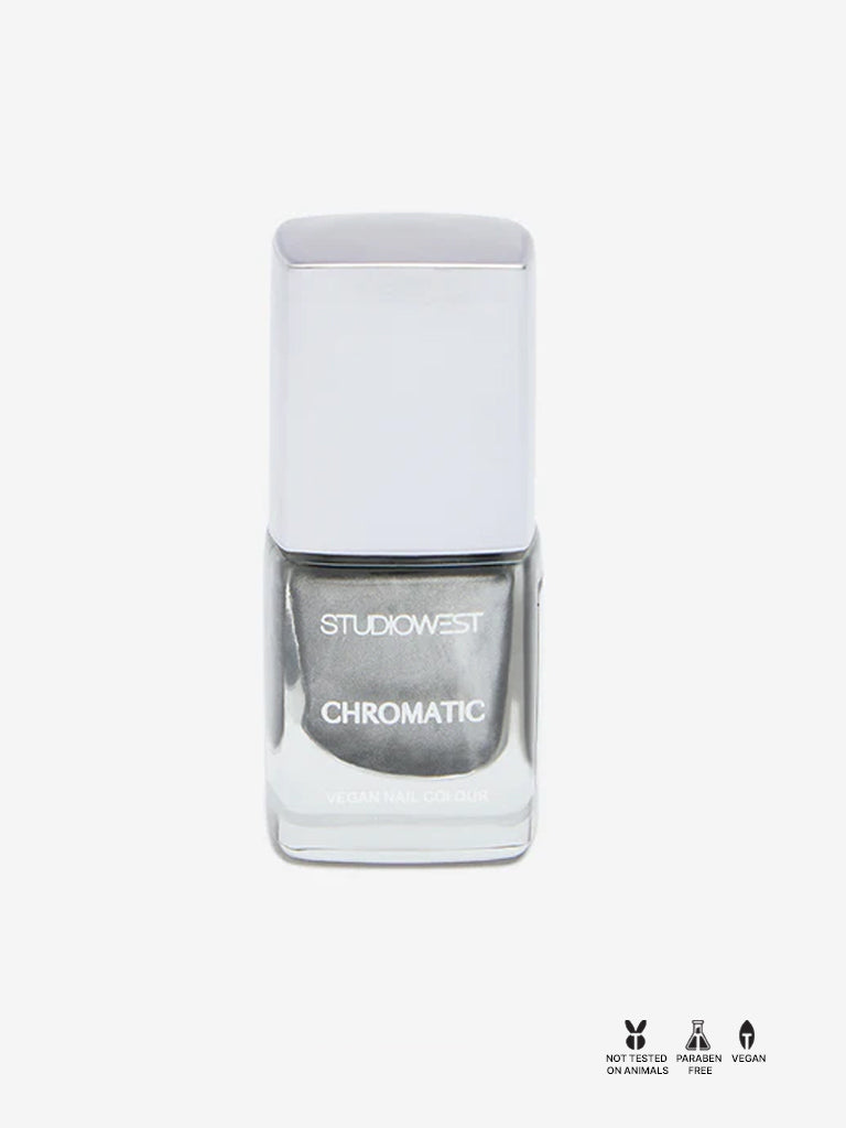 Studiowest Chromatic Gunmetal Steel Blaze gm-30 Nail Colour - 8 ml