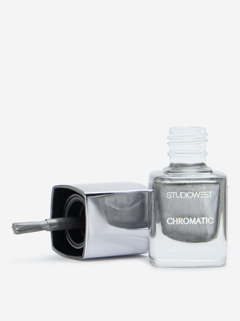 Studiowest Chromatic Gunmetal Steel Blaze GM-30 Nail Colour - 8 ml