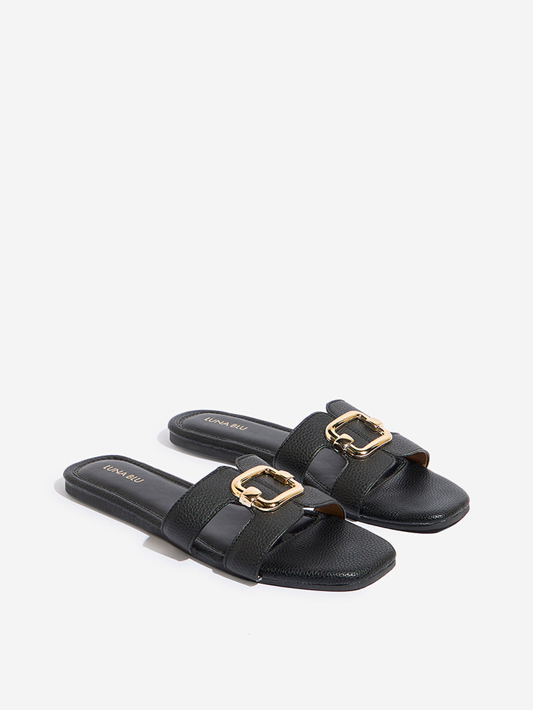 LUNA BLU Black Metal Detailed Slides