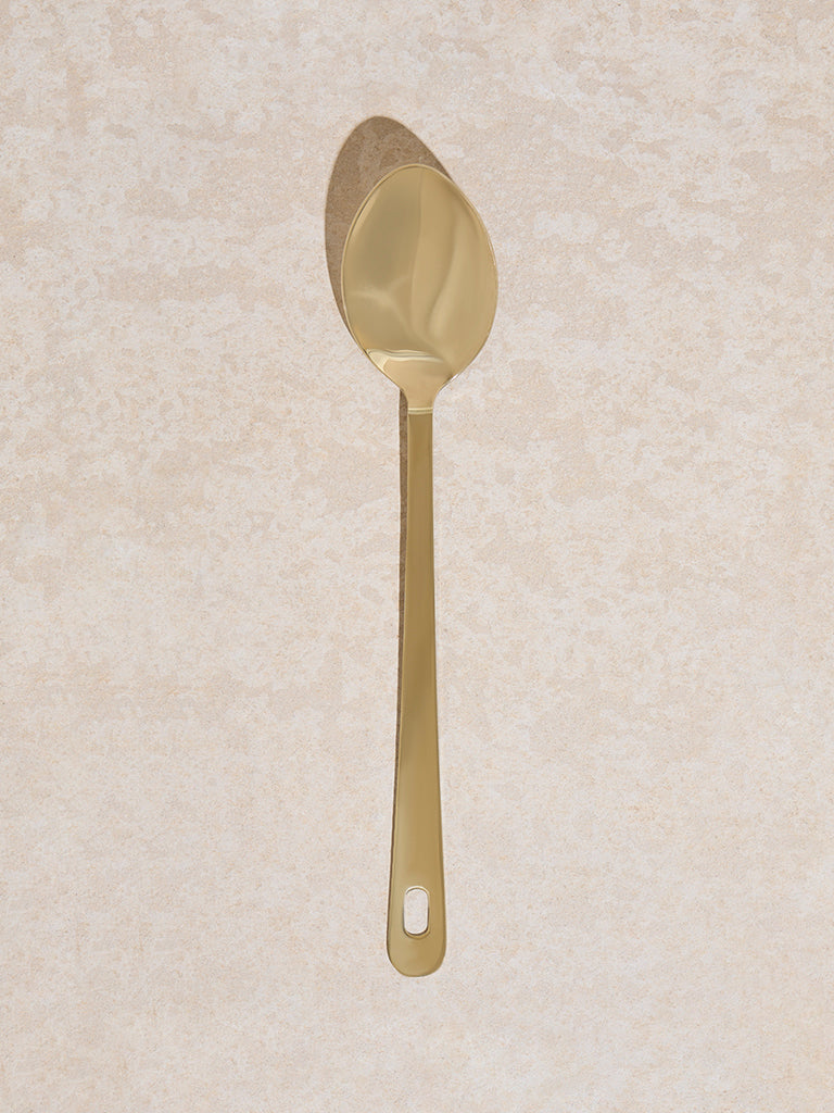 Westside Home Gold Serving Spoon