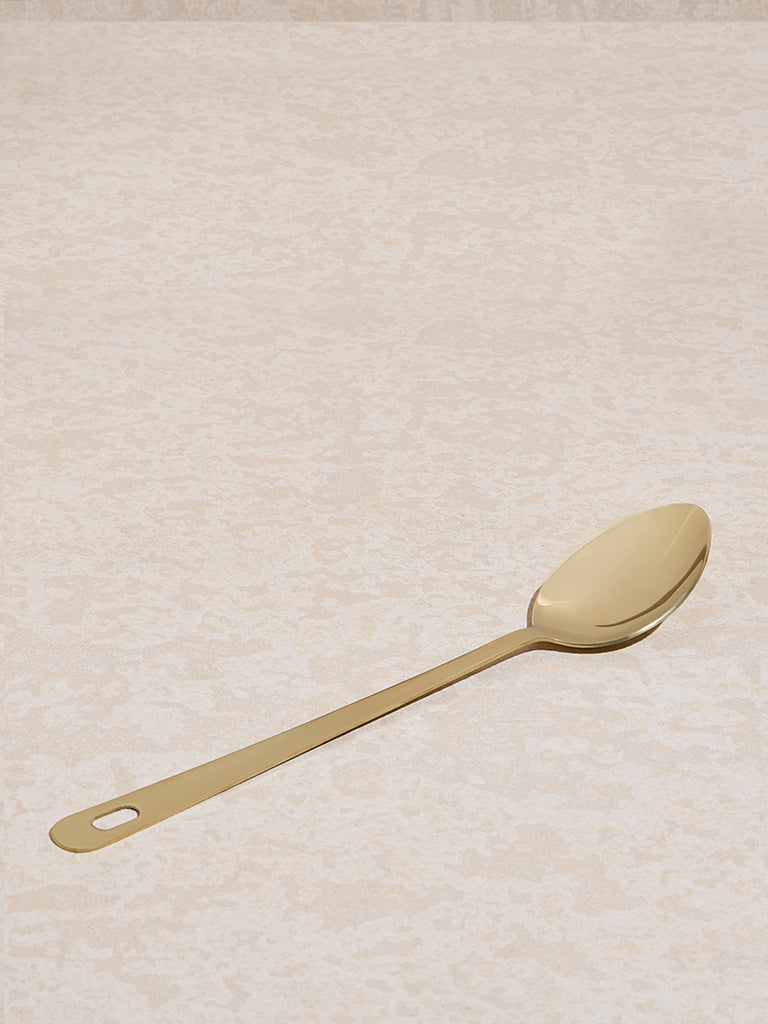 Westside Home Gold Serving Spoon