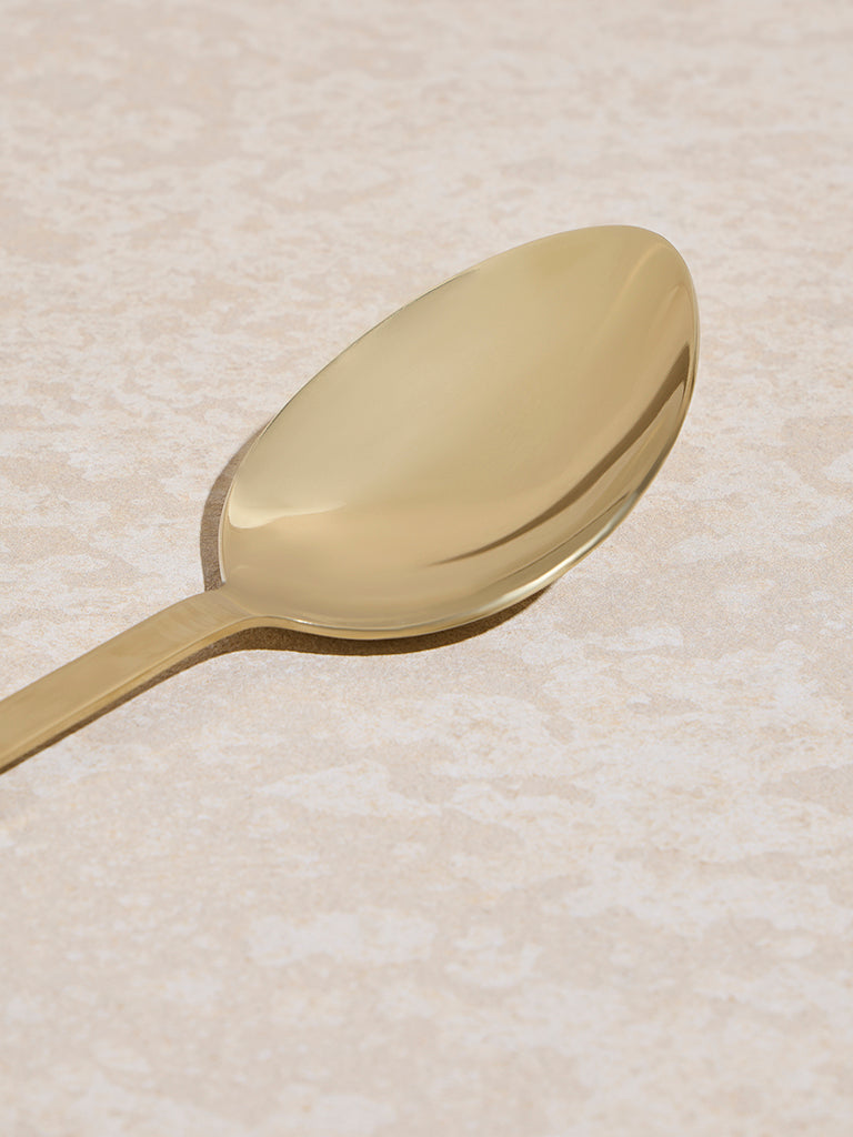 Westside Home Gold Serving Spoon