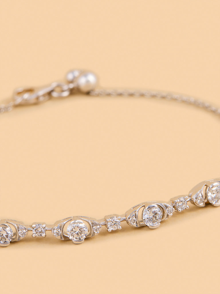 Chic Lab Diamond Chain Bracelet