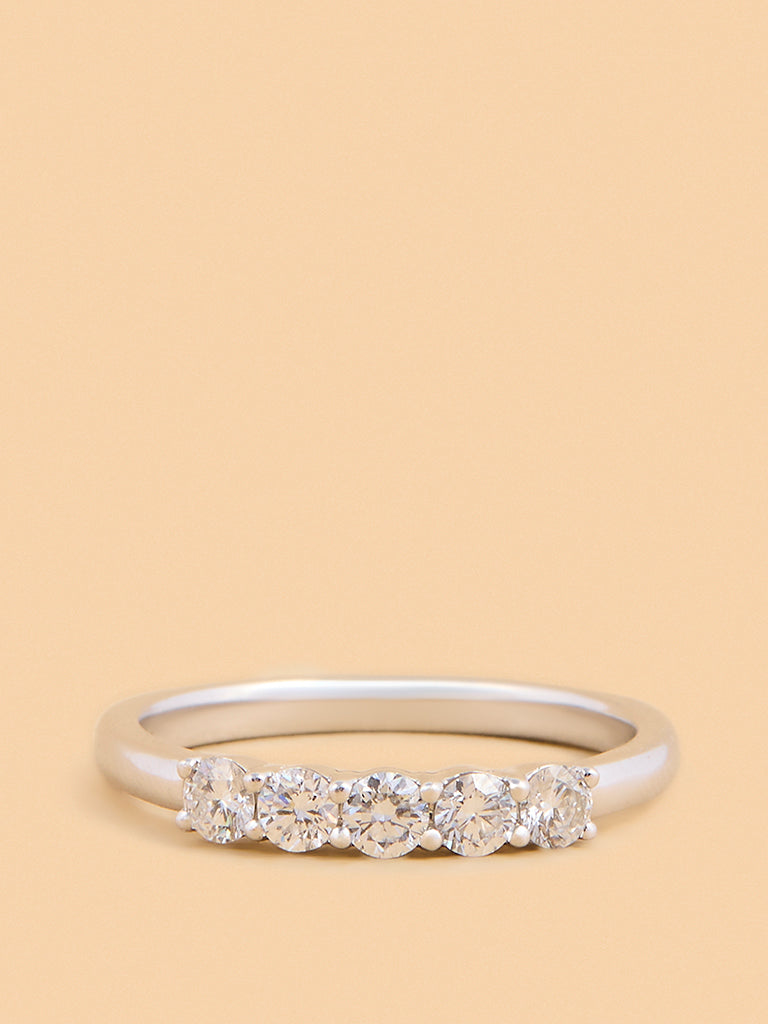Timeless Lab Diamond Accent Band