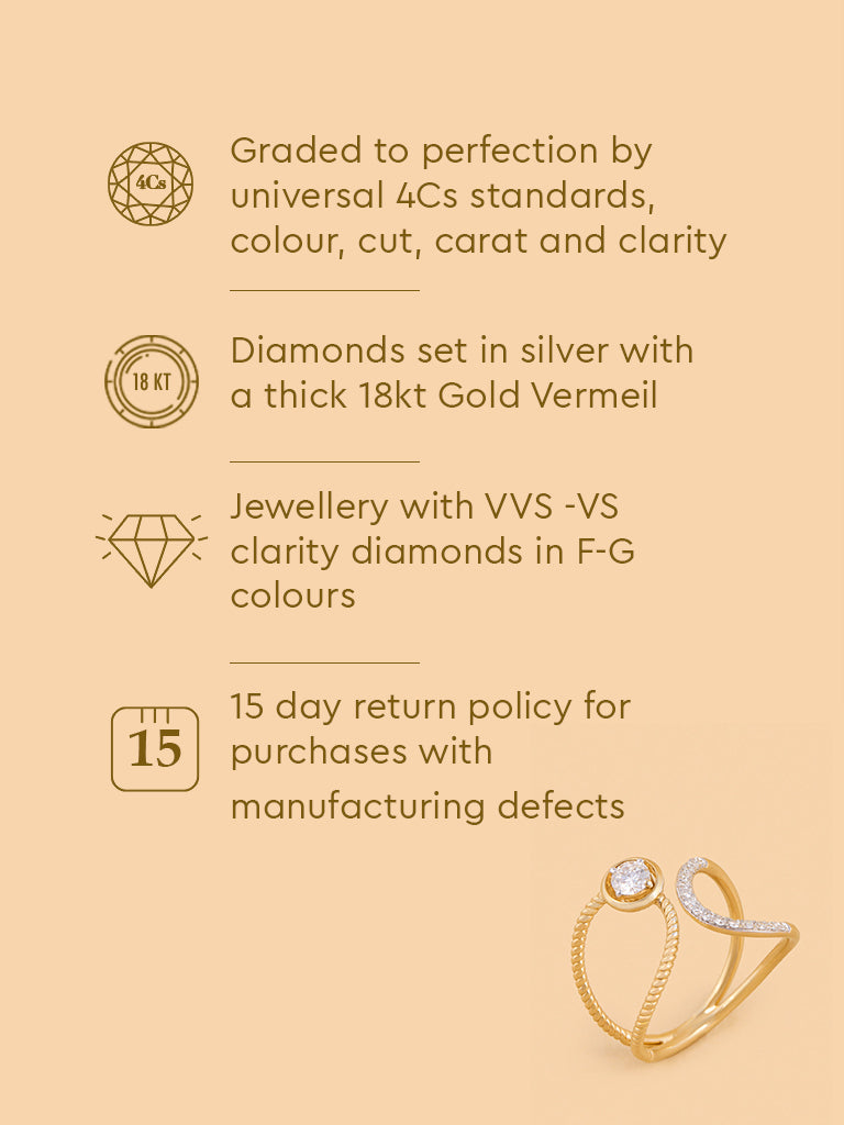 Infinity Lab Diamond Ring