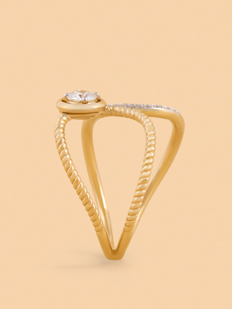Infinity Lab Diamond Ring