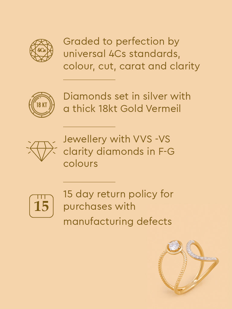 Infinity Lab Diamond Ring