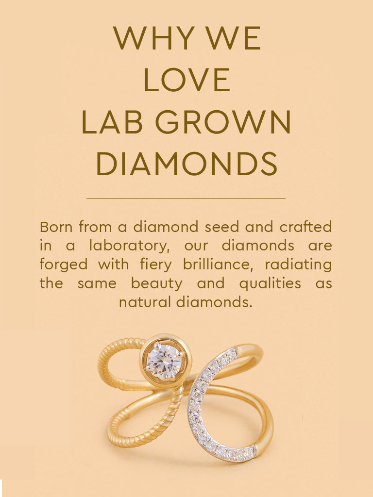 Infinity Lab Diamond Ring