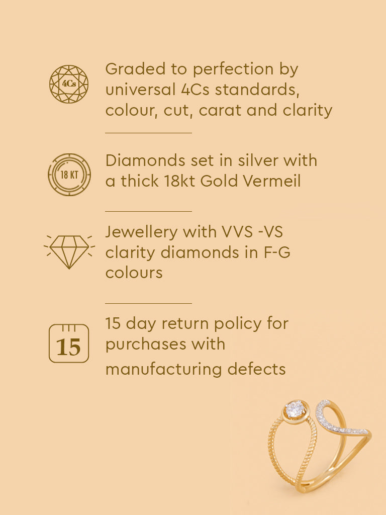 Infinity Lab Diamond Ring