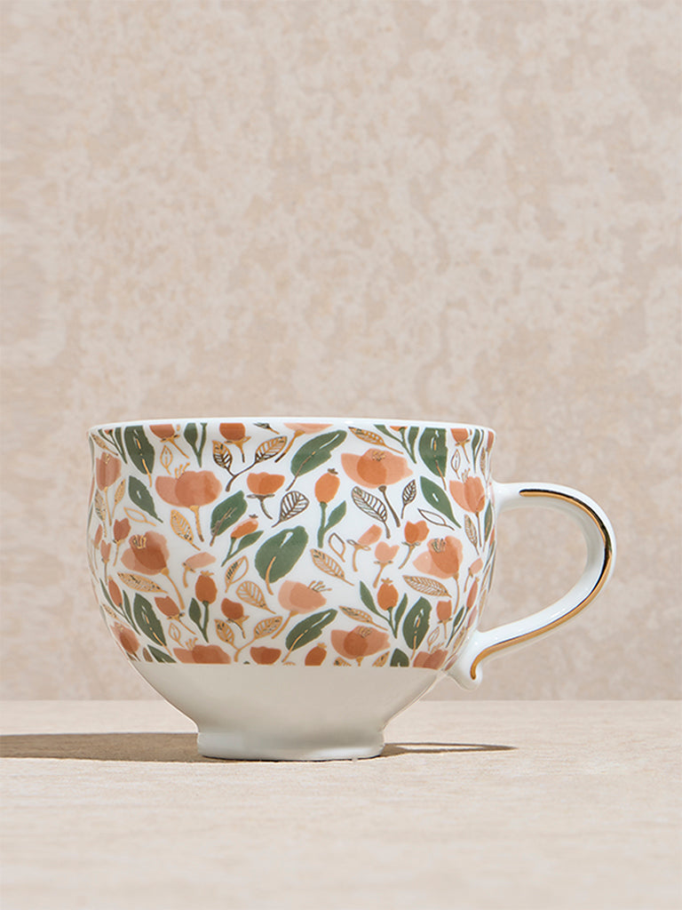 Westside Home Multicolour Floral Printed Mug