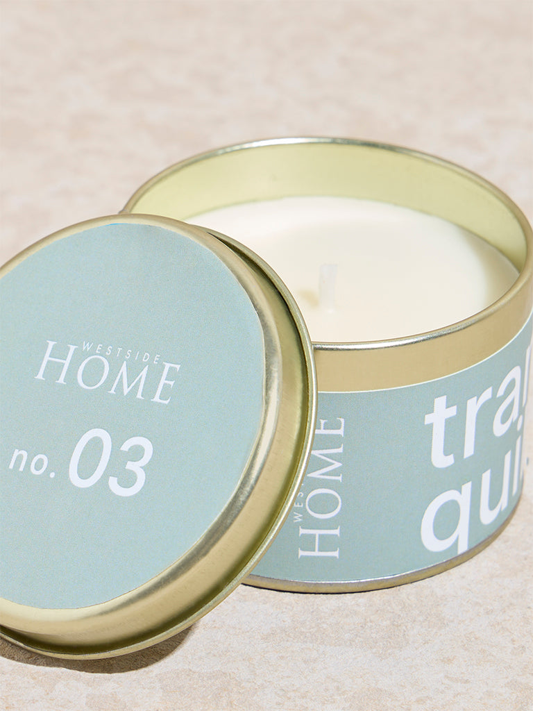 Westside Home Aqua Tranquillity Spa Fragrance Tin Candle