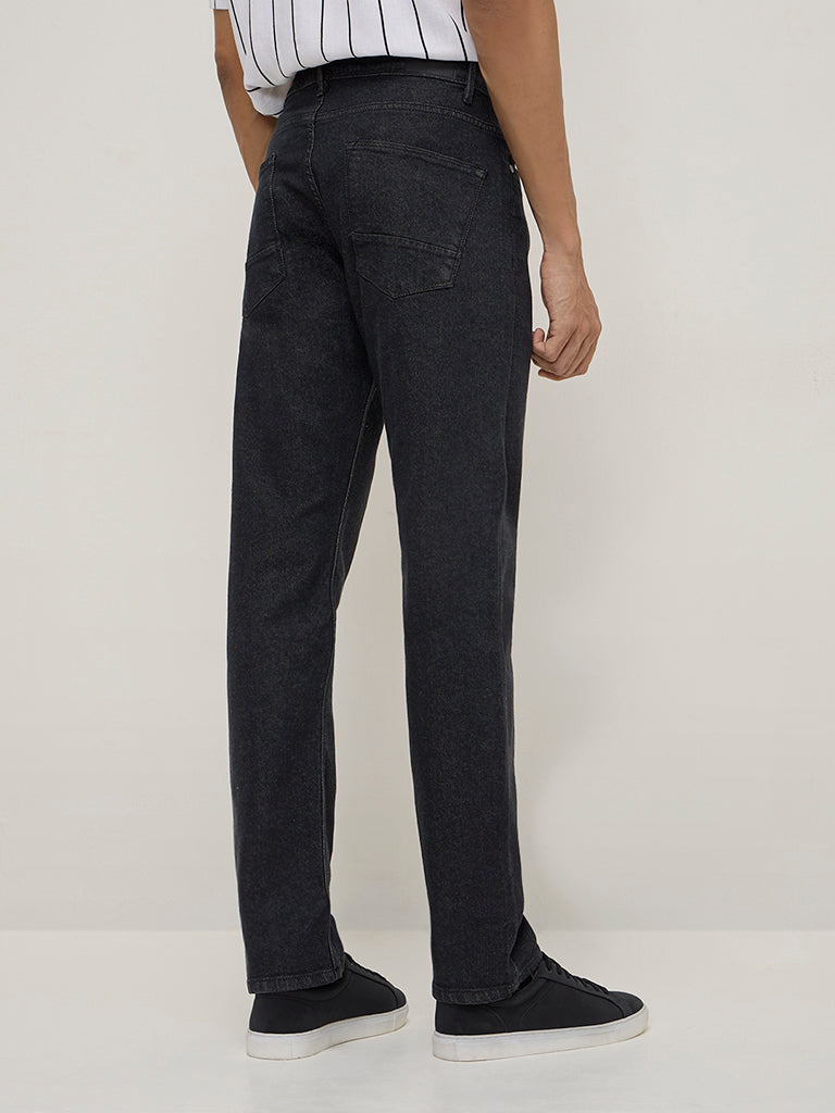 Ascot Black Relaxed - Fit Mid - Rise Jeans