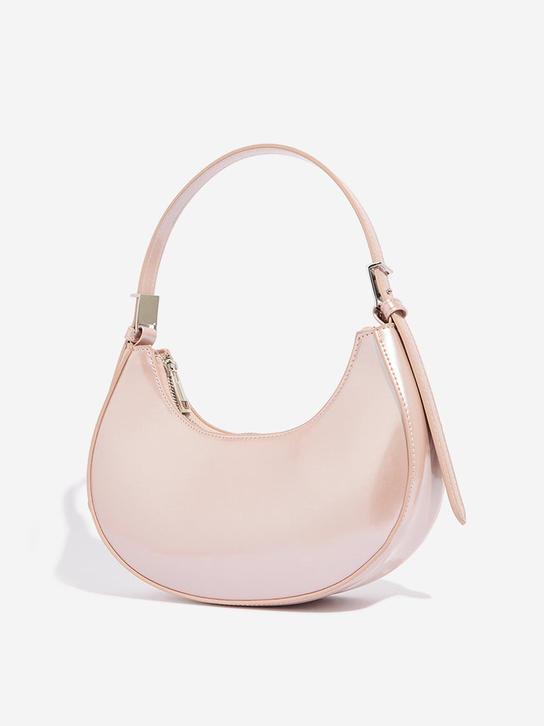 Westside Accessories Rose Gold Baguette Bag