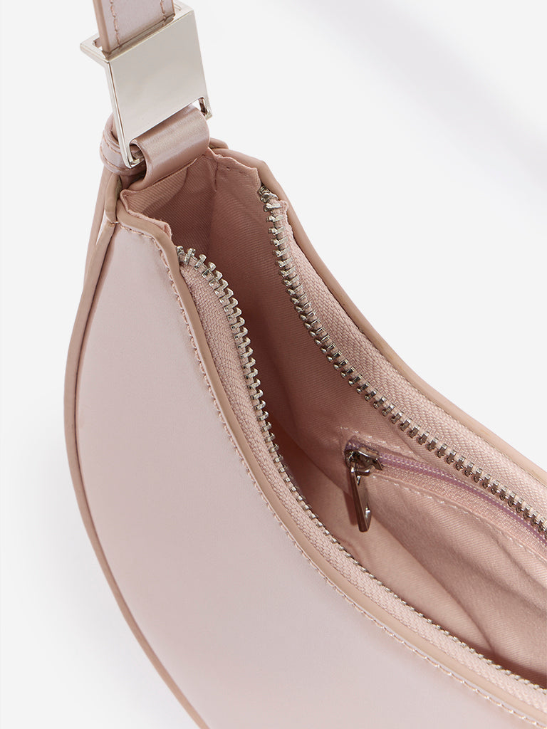 Westside Accessories Rose Gold Baguette Bag