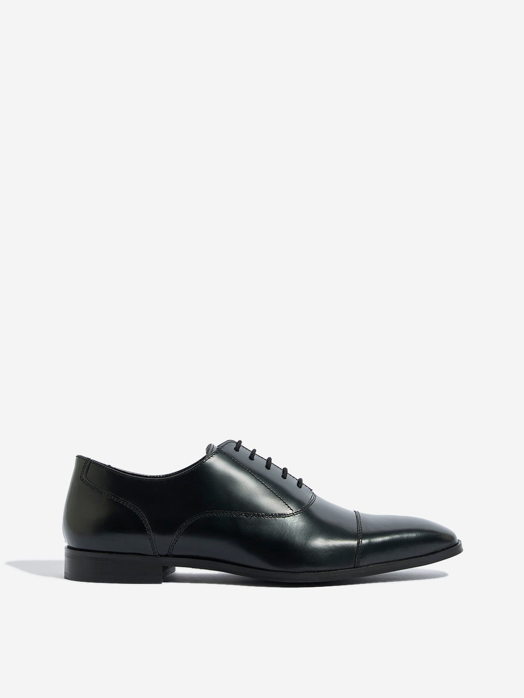 SOLEPLAY Black Lace Up Oxford Shoes