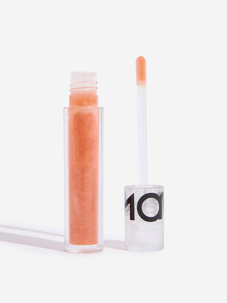 Nuon Shimmer Orange Flame Lip Gloss - 4.2 ml