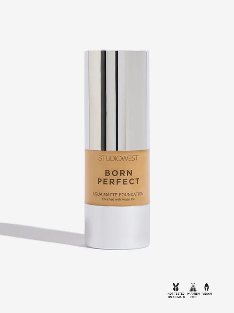 Studiowest Hazel Born Perfect Aqua Matte Foundation - 23 ml