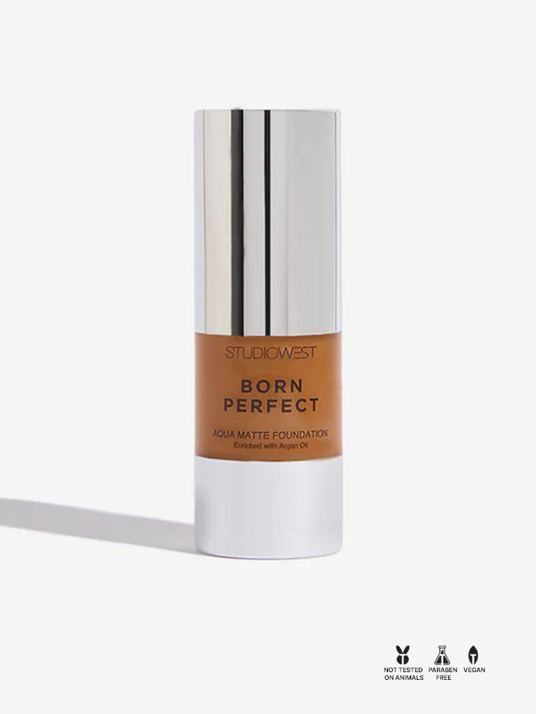 Studiowest Cinnamon Born Perfect Aqua Matte Foundation - 23 ml