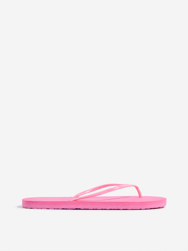 LUNA BLU Pink Minimalistic Flip-Flop