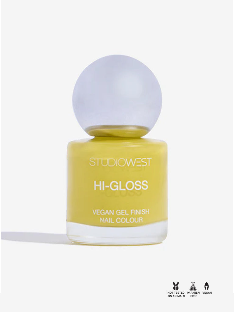 Studiowest Hi-Gloss Citrus Spark GR-05 Creme Nail Colour - 8 ml