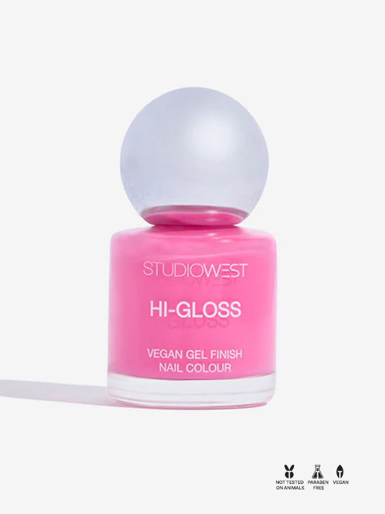 Studiowest Hi-Gloss Regal Rose P-07 Creme Nail Colour - 8 ml
