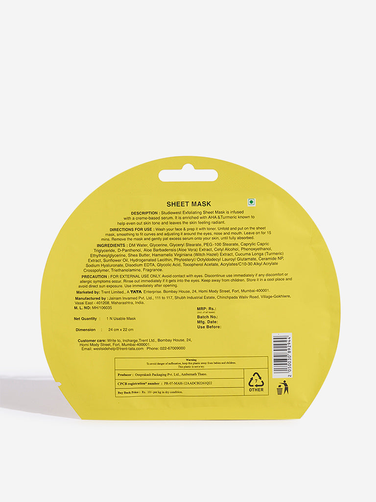 Studiowest Busy Me Exfoliating Sheet Mask - 1N