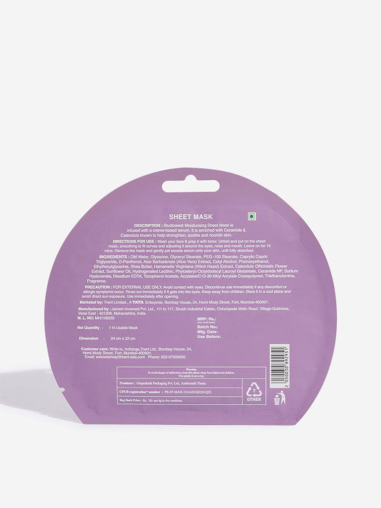 Studiowest Busy Me Moisturising Sheet Mask - 1N