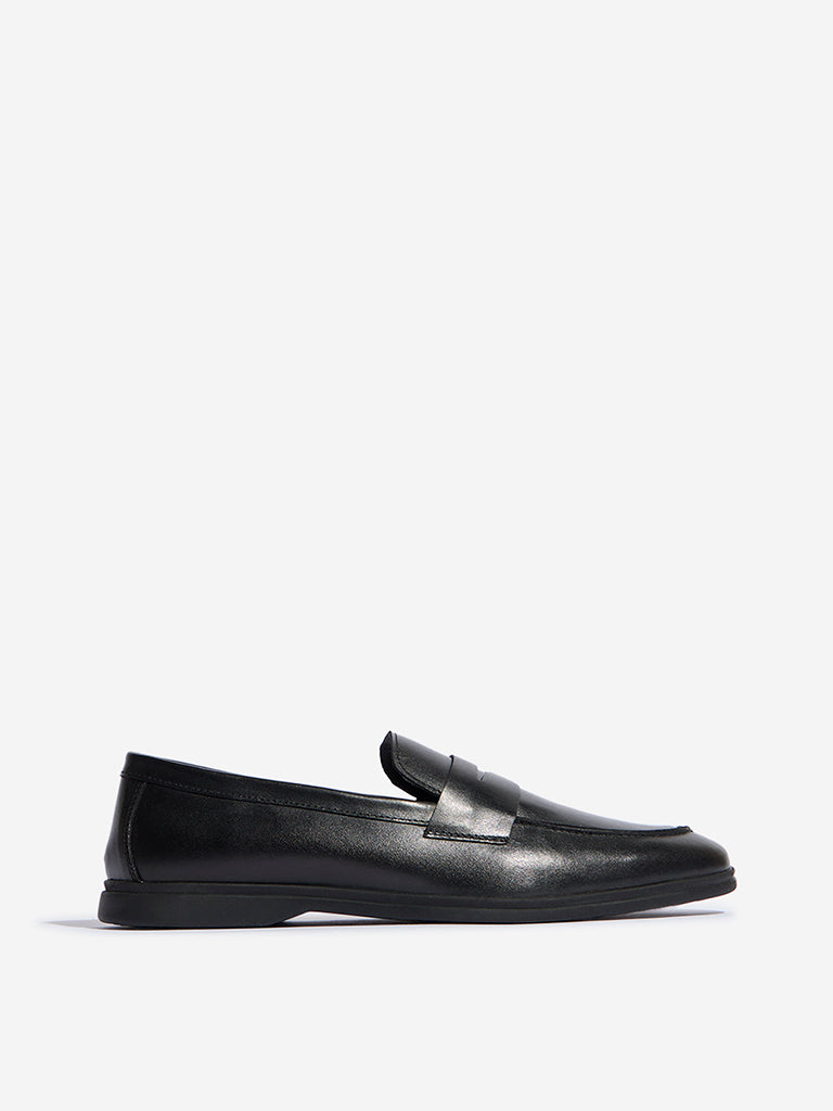 SOLEPLAY Black Penny Loafers