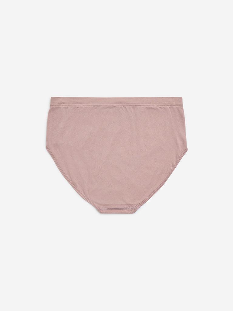 Wunderlove Dusty Pink Seam-Free Full Brief