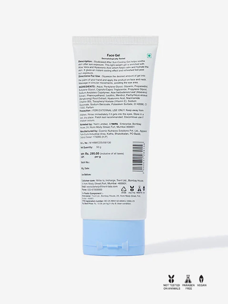Studiowest Busy Me After Sun Cooling Gel - 50 gm