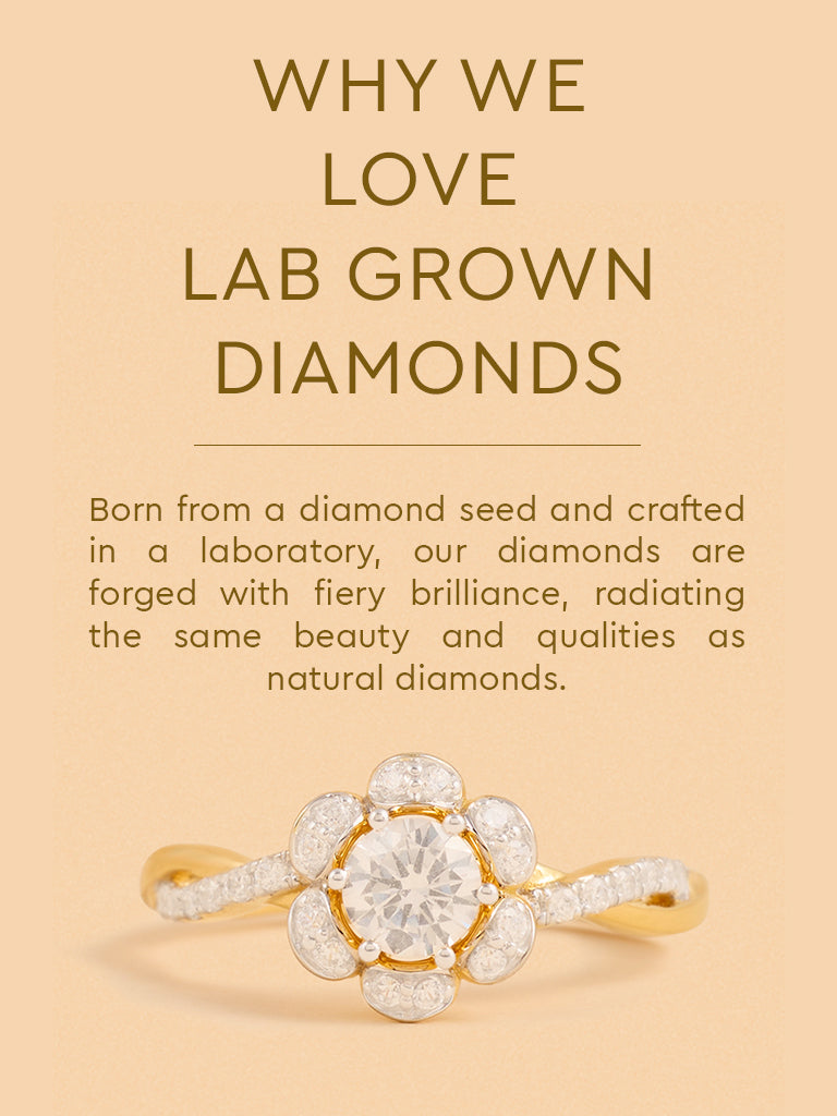 Gold Classic Floral Ring