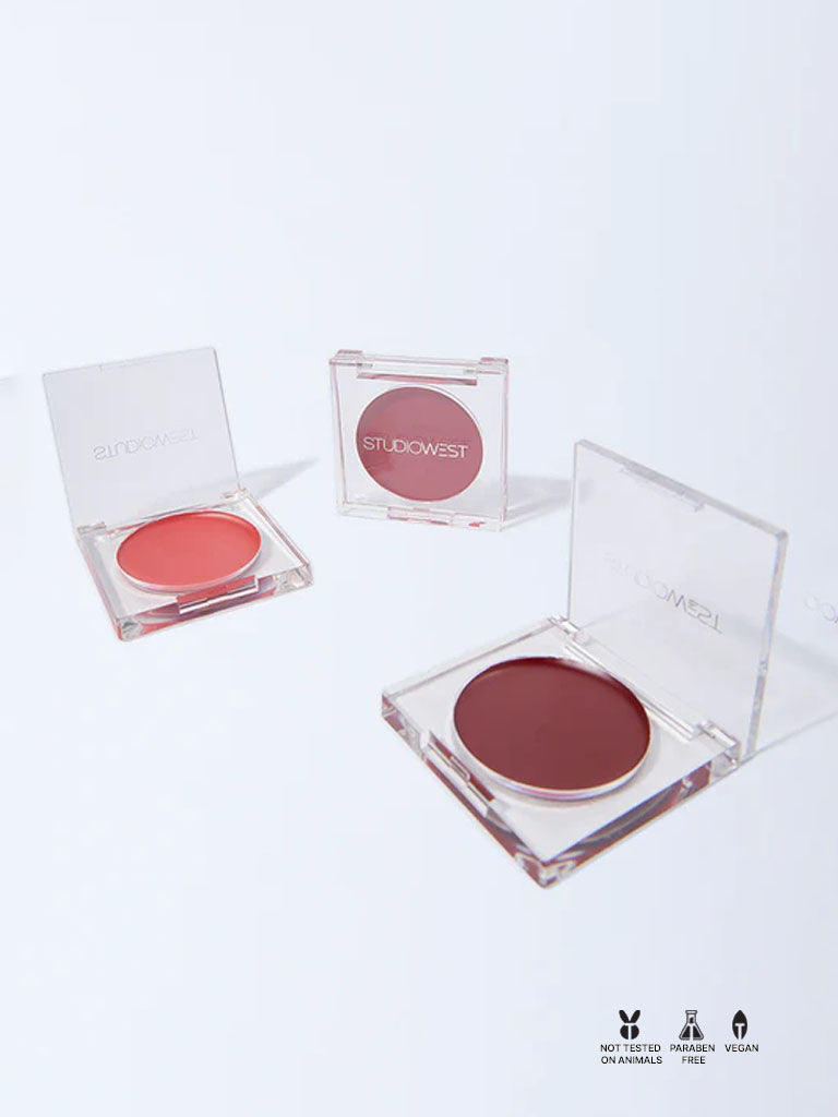 Studiowest Cheek Code Coral Kiss Creme Blush - 3 gm