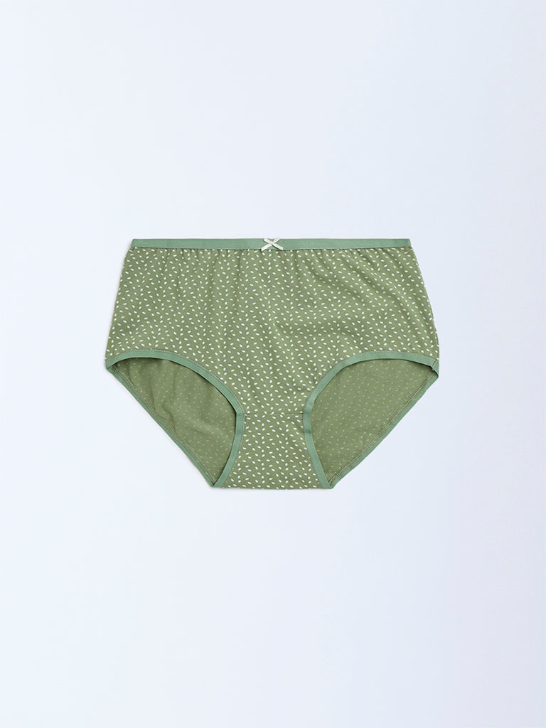Wunderlove 3-Pack Printed Cotton-Blend Briefs
