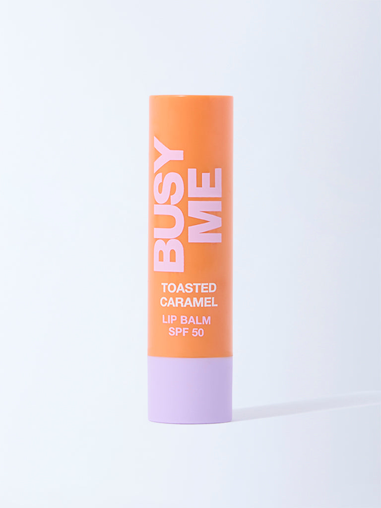 Studiowest Busy Me Toasted Caramel Lip Balm with SPF 50 - 4.5 gm
