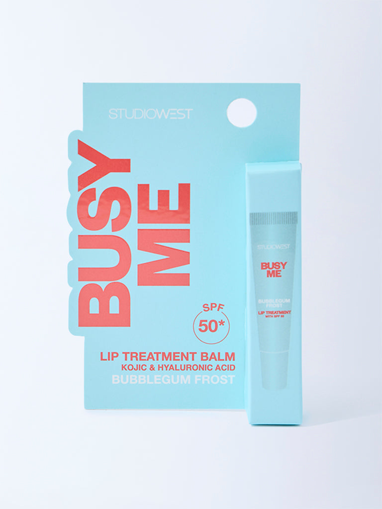 Studiowest Busy Me Bubblegum Frost Lip Treatment Balm with SPF 50 - 6 ml