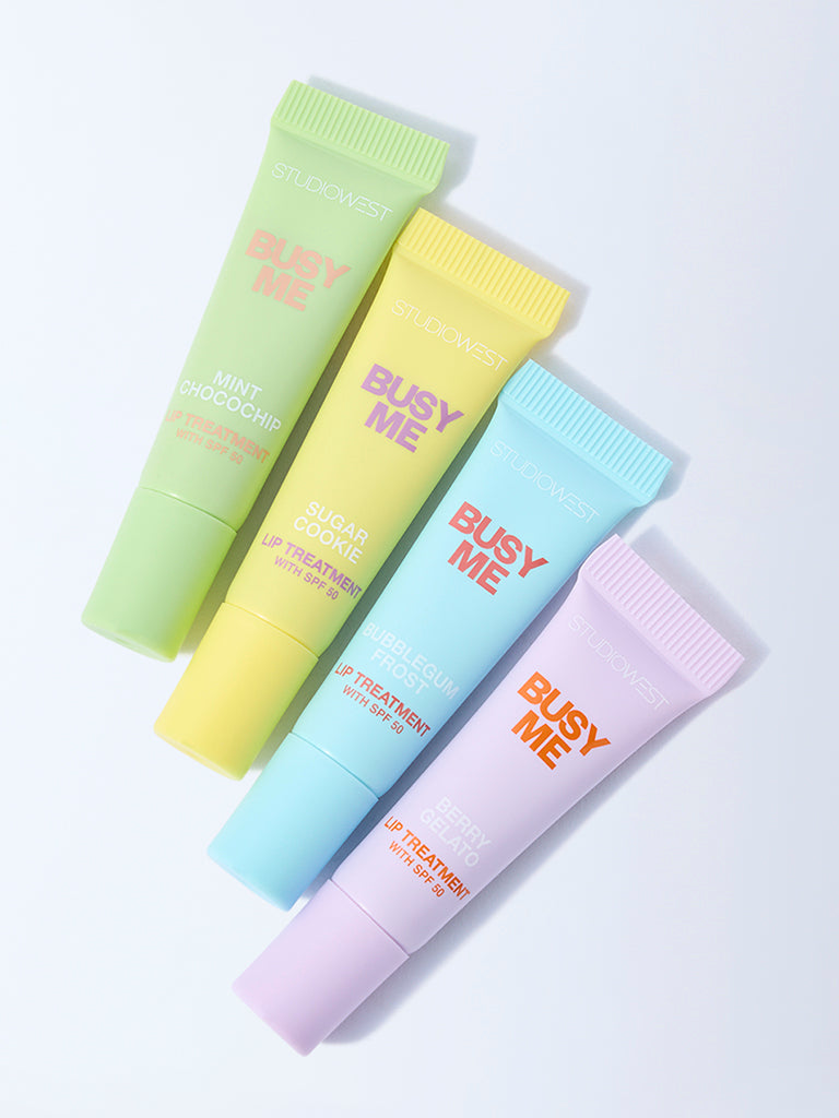 Studiowest Busy Me Bubblegum Frost Lip Treatment Balm with SPF 50 - 6 ml