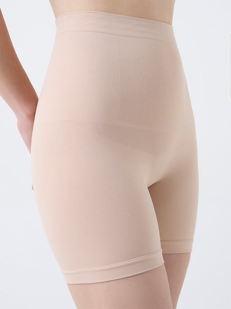Wunderlove Light Beige Seamfree Shapewear Shorts