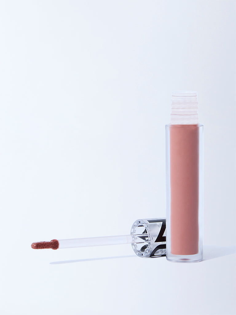 Westside Nuon Women's Liquid Matte Frappe BR-02 Lipstick - 4.4 ml  Detail View