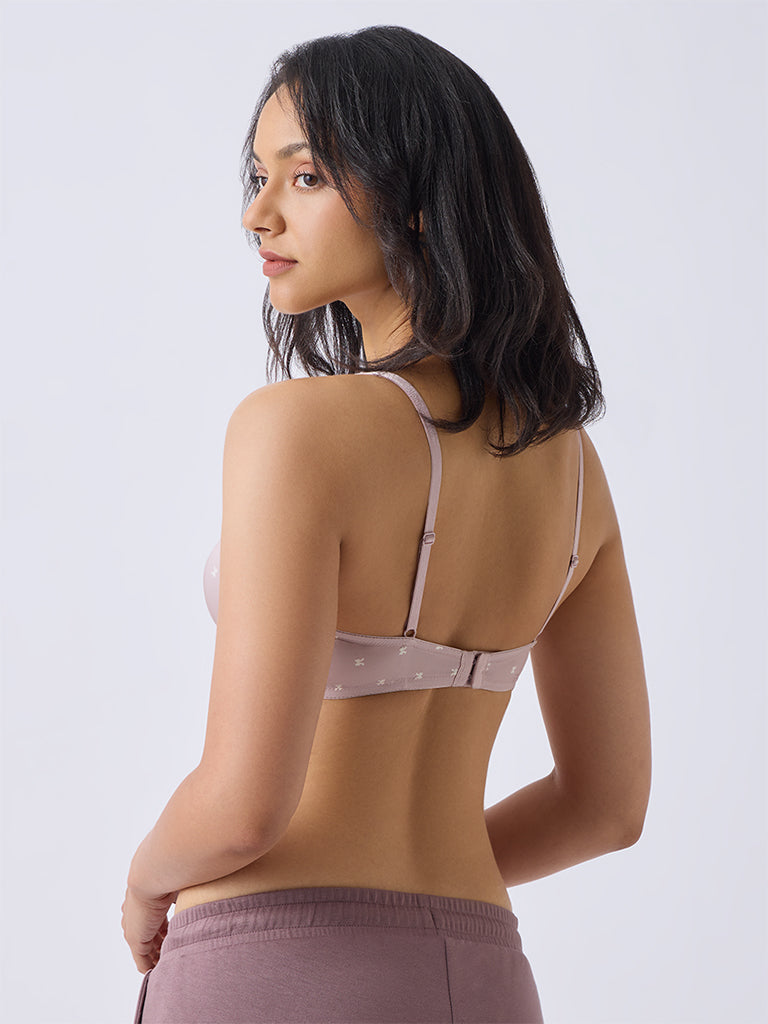 Wunderlove 2-Pack Bow-Printed Padded Bra