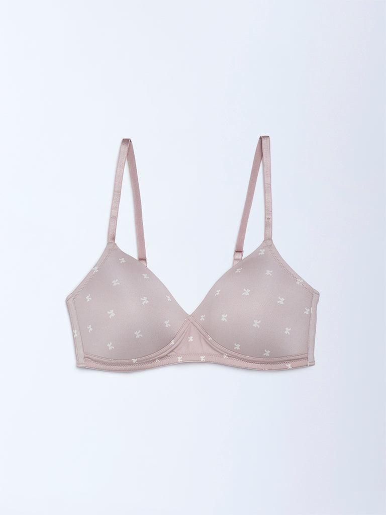 Wunderlove 2-Pack Bow-Printed Padded Bra