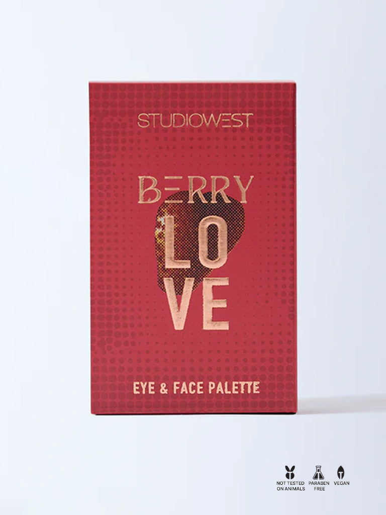 Studiowest Berry Love Eye and Face Palette - 9.6 gm